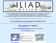 Tablet Screenshot of iliad-design.com